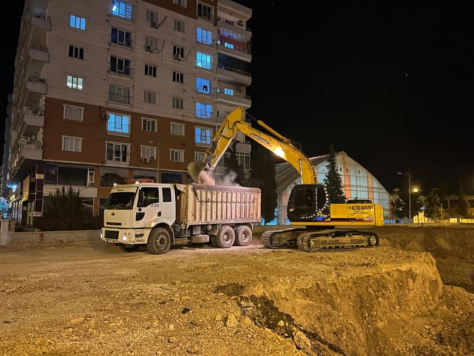 Öz altaş hafriyat Sahada
